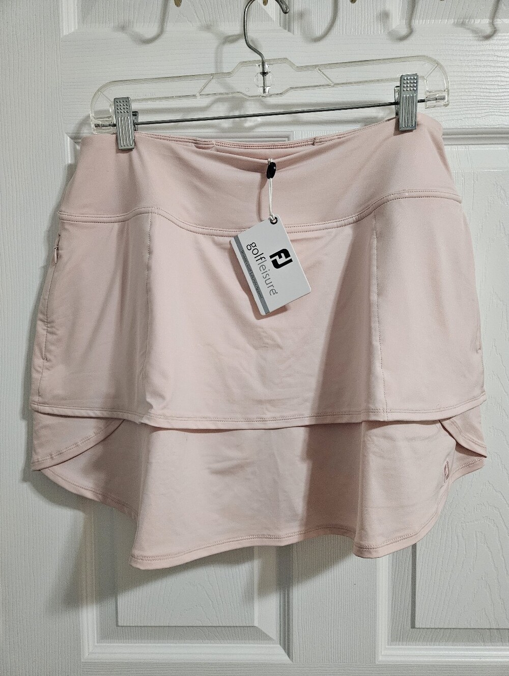 🩷 FootJoy Light Pink Layered Golf Skort